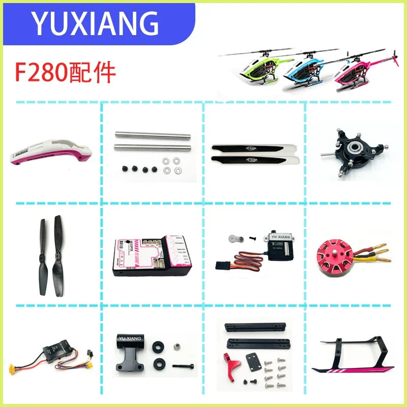 Yuxiang f280 6ch 3d rc helicóp - Rc Helicopter Coaxial avaliação e preço