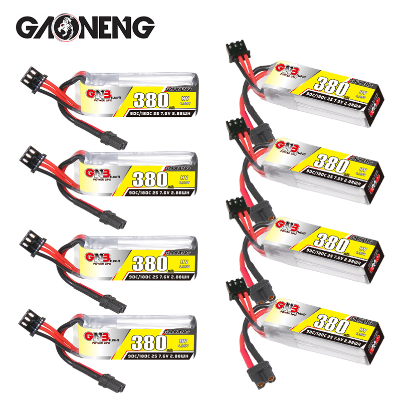 Bateria Lipo GNB 2S 7.6V 380mA - Rc Helicopter Coaxial avaliação e preço