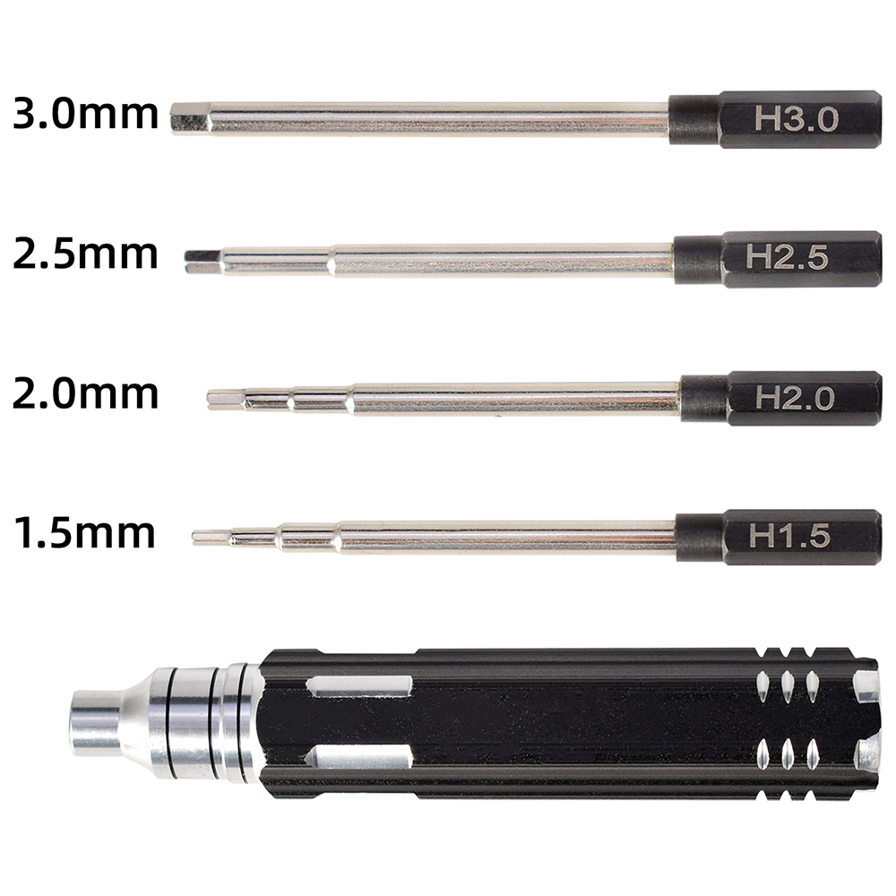 4 em 1 1.5mm 2.0mm 2.5mm 3.0mm - Rc Helicopter Tool Kit avaliação e preço